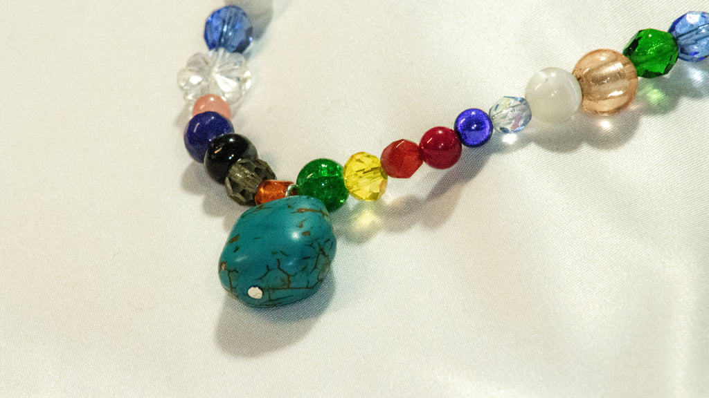 Collier Pendant Muticolor