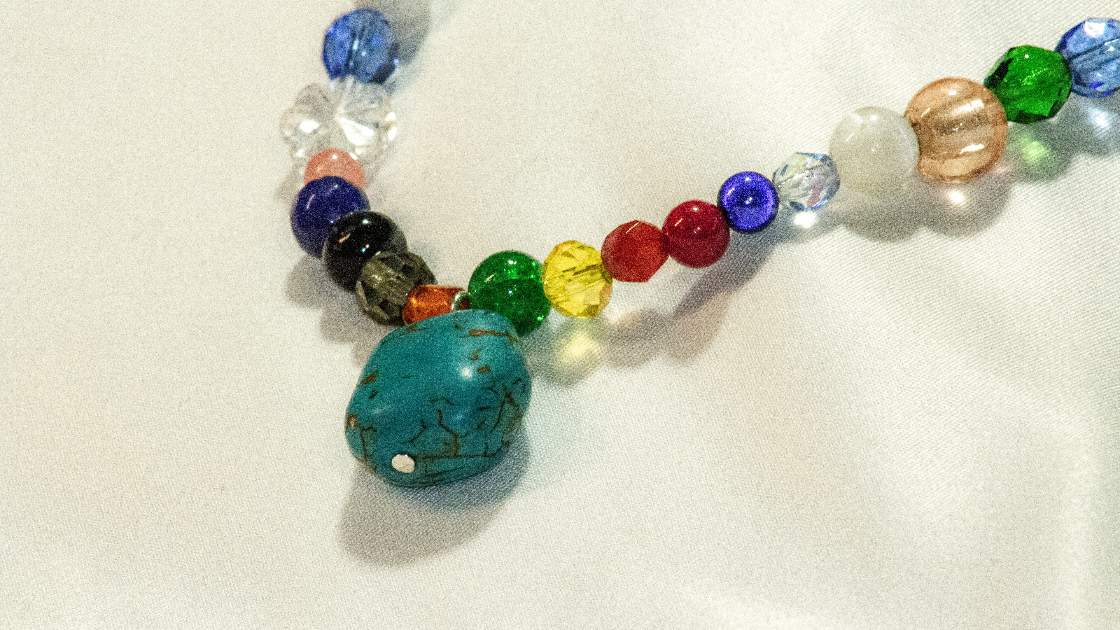 Collier Pendant Muticolor