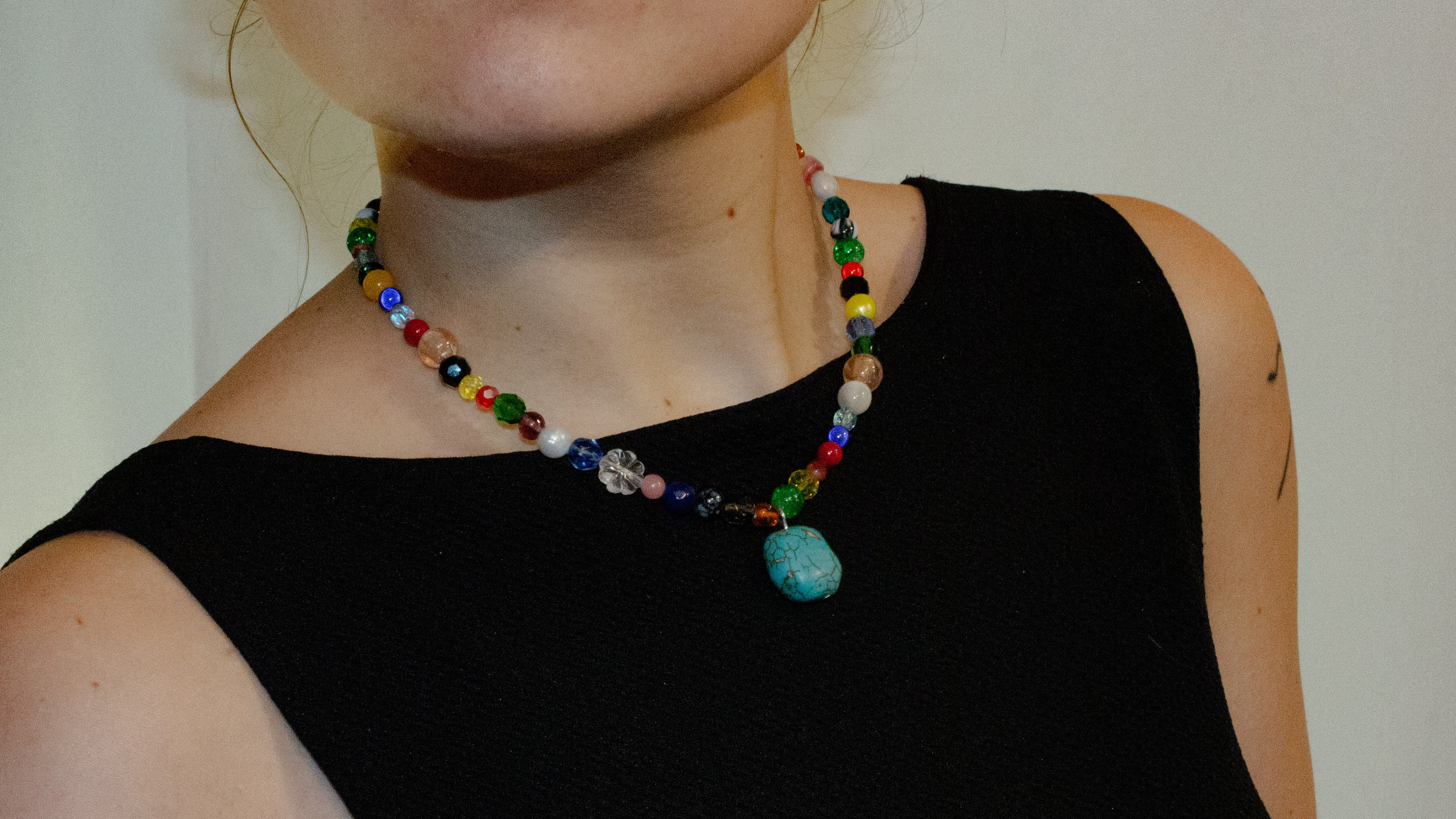 Collier Pendant Muticolor