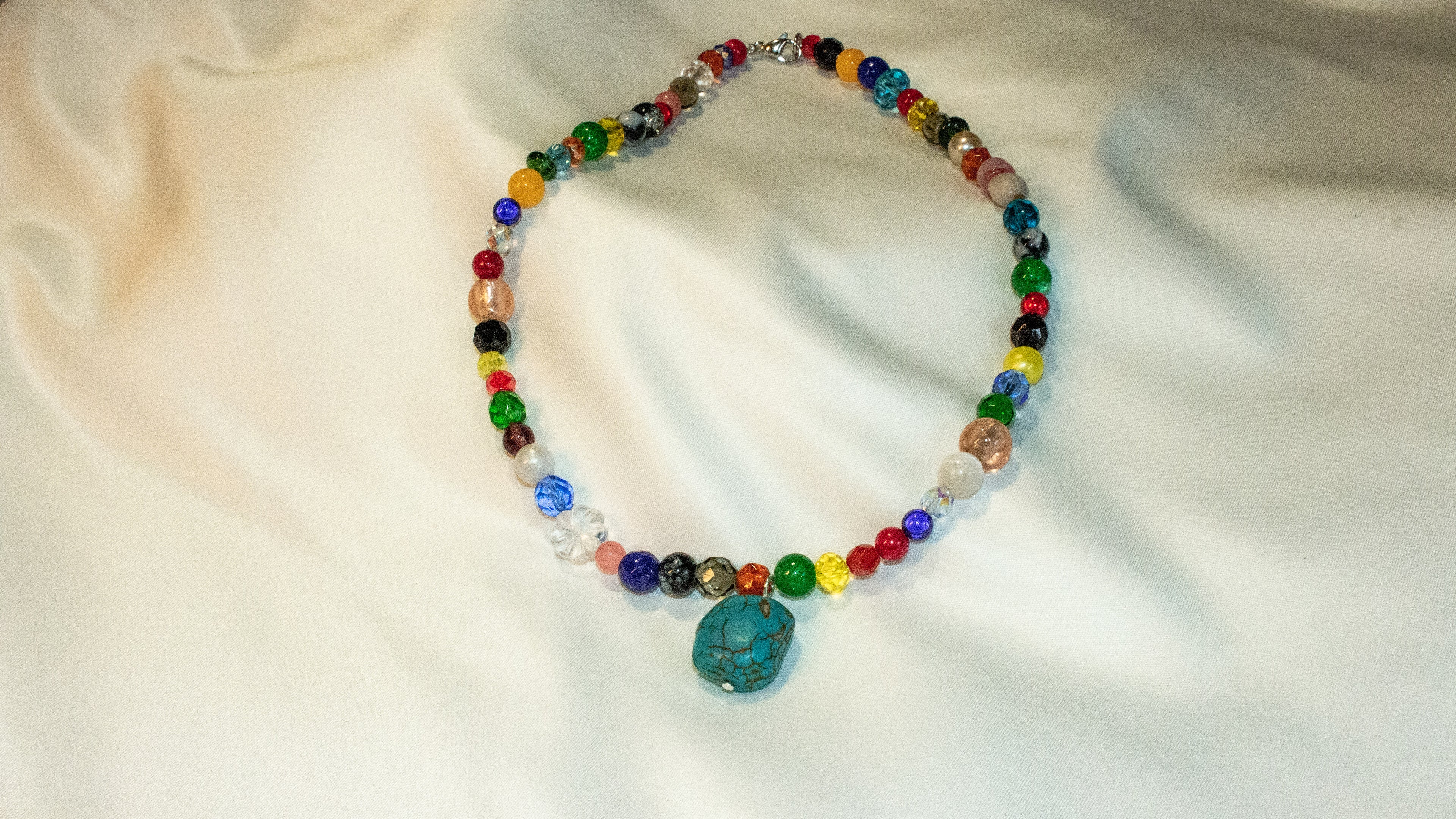 Collier Pendant Muticolor