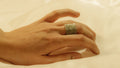 Bague Tissée Argentée