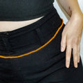 Baya, Ceinture perlée de hanches Orange